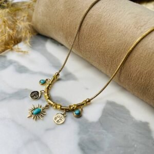 Boho Tree Pendant Necklace